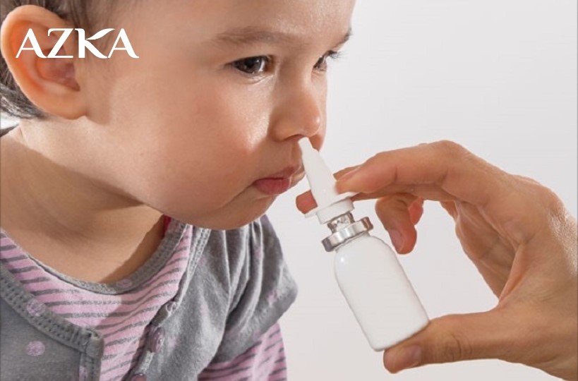 Một số lưu ý khi dùng thuốc xịt ở mũi cho trẻ em