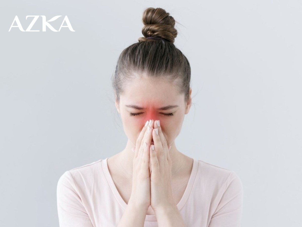 Nghẹt mũi 1 bên là triệu chứng điển hình khi mắc viêm xoang