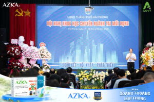 Azka đánh dấu bước tiến mới tại Hội nghị Tai Mũi Họng Hải Phòng
