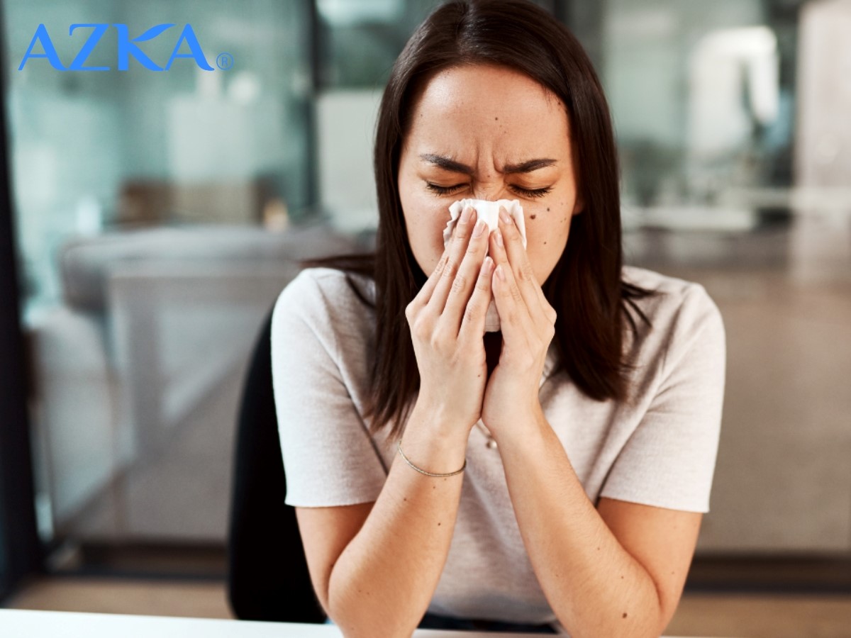Viêm mũi dị ứng có thể khiến mũi bị nghẹt 