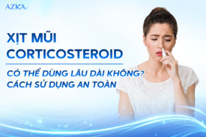 Xịt mũi corticoid có thể dùng lâu dài không? Cách sử dụng an toàn