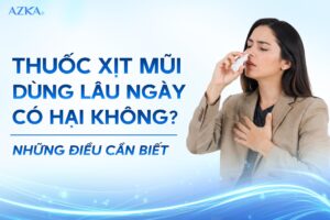 Thuốc xịt mũi dùng lâu ngày có hại không? Những điều cần biết
