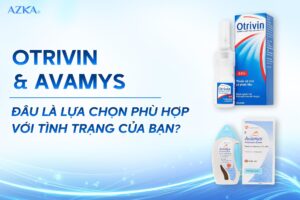 Otrivin và Avamys: Chọn thuốc xịt mũi nào phù hợp?