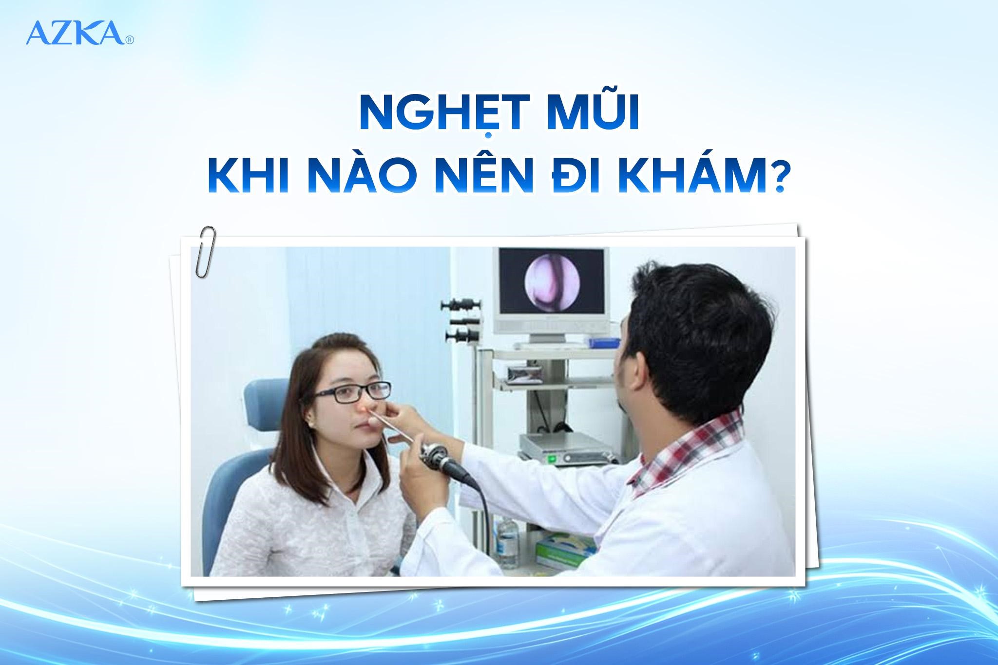 Nghẹt mũi khi nào nên đi khám?