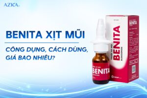 Benita xịt mũi: Công dụng, cách dùng và lưu ý khi sử dụng