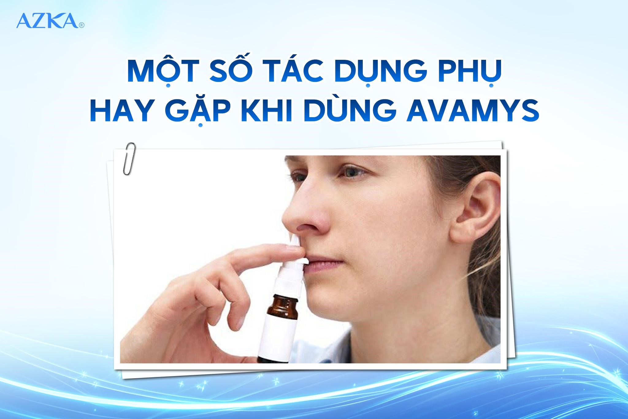 Một số tác dụng phụ hay gặp khi dùng Avamys