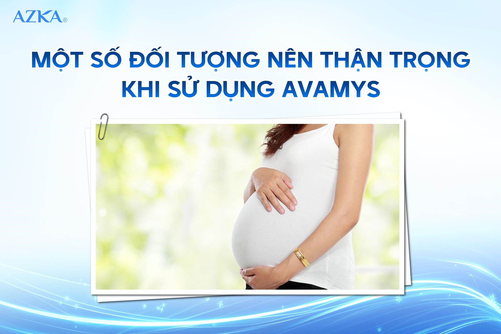 Một số đối tượng nên thận trọng khi sử dụng Avamys