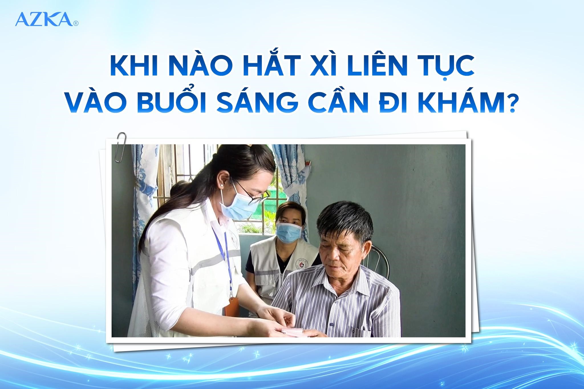 Khi nào hắt xì liên tục vào buổi sáng cần đi khám?